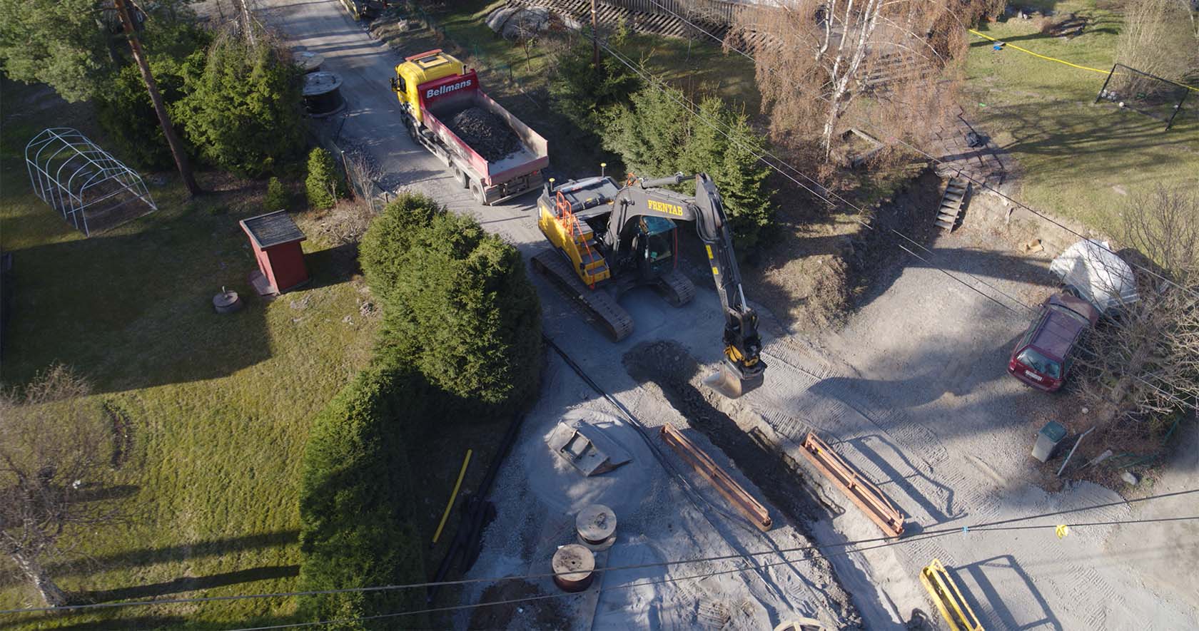 Rail Earthworks Trenching